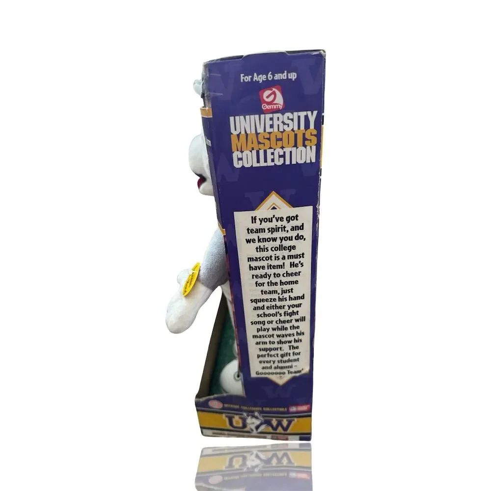Gemmy University of Washington Huskies Animated Singing Mascot: NIB